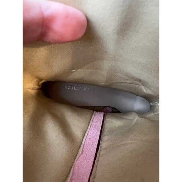 Azalea Wang Merril Sequin Pink Fuchsia Western Boots Size 7.5 - Picture 8 of 9